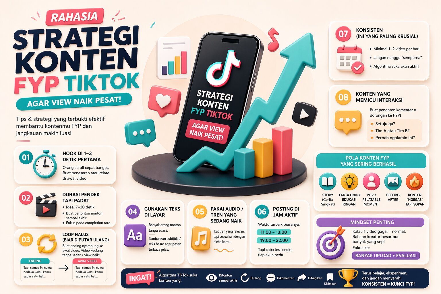 Strategi Hashtag TikTok yang Efektif: Cara Mengoptimalkan Jangkauan dan Menjangkau Audiens Tepat
