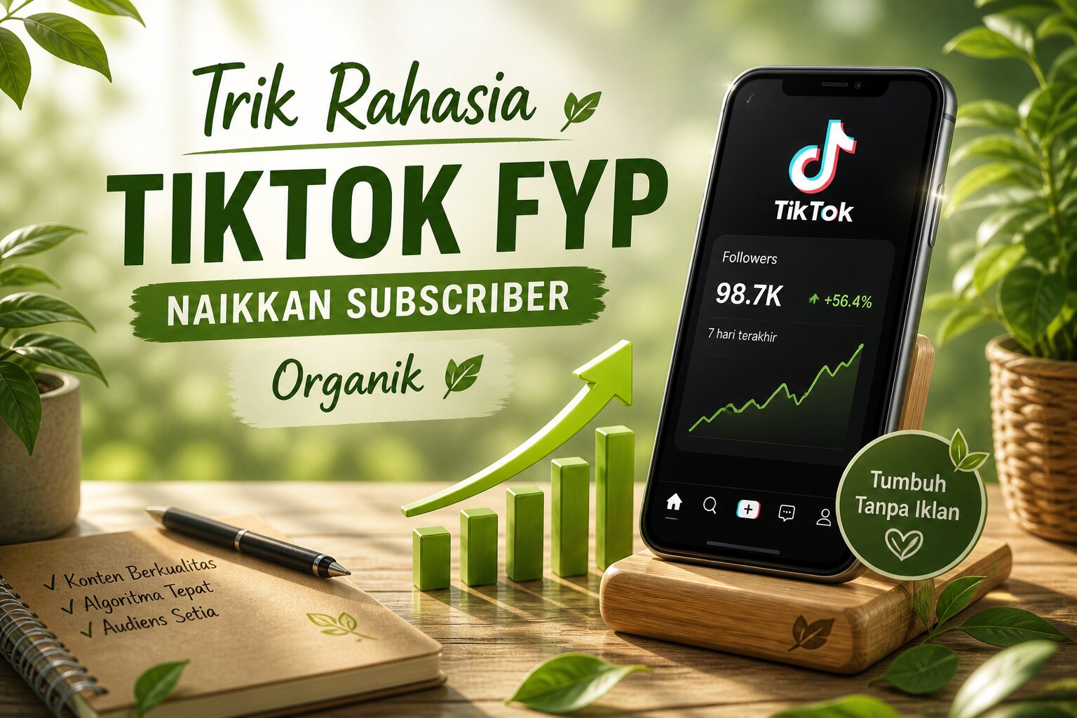 Sistem Adaptasi Algoritma TikTok 2026 untuk Menjaga FYP Stabil dan Pertumbuhan Subscriber Organik Berbasis Respons Dinamis Audiens