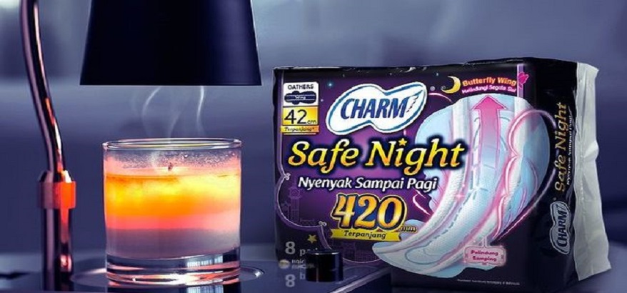 Pembalut Charm Malam Solusi Mencegah Kebocoran Haid Selama Kamu Tidur