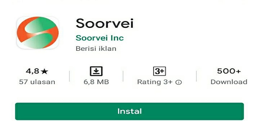 Cara Baru Beriklan Dengan Aplikasi Soorvei