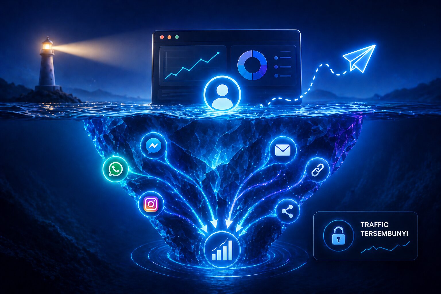 Analisis Perubahan Perilaku Pengguna Internet akibat Meningkatnya Aktivitas Dark Social Tahun 2026